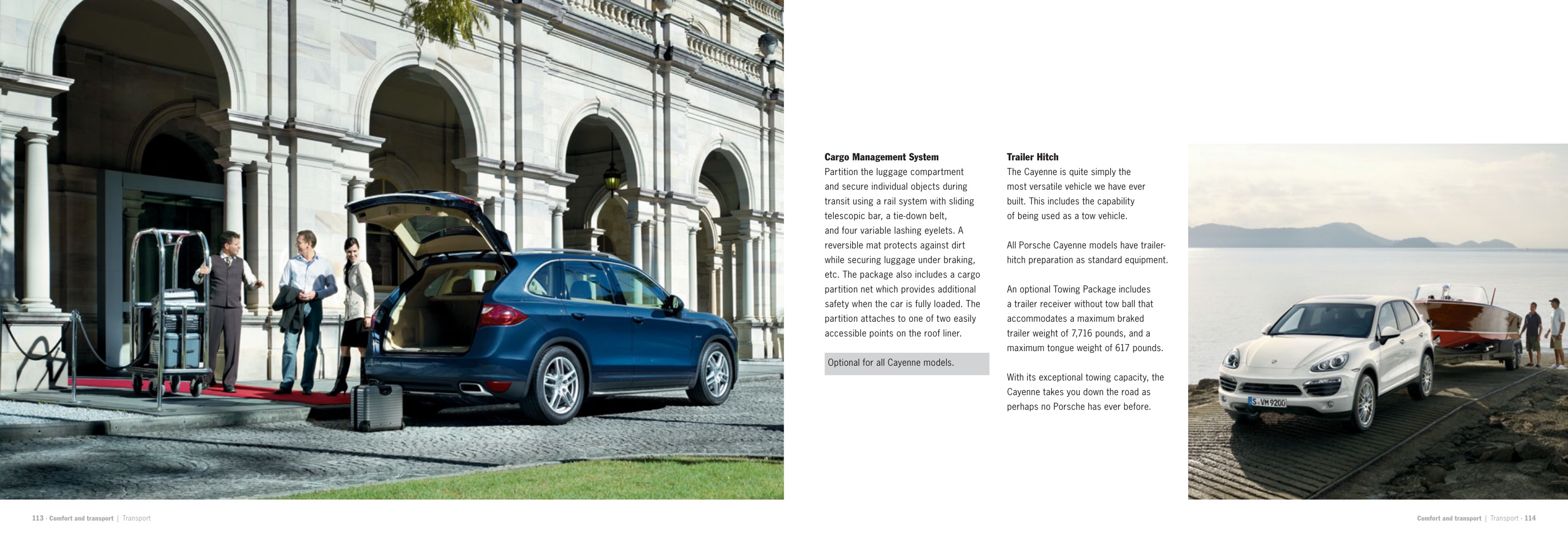 2013 Porsche Cayenne Brochure Page 64